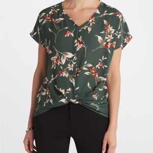 Beacon Floral V-Neck Blouse